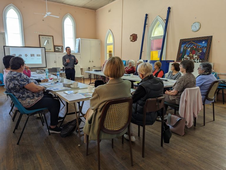 LOVE YOUR NEIGHBOUR:  In August, Senior chaplain Joseph Park had the privilege to equip an enthusiastic group of individuals in Kiama in pastoral and spiritual care.